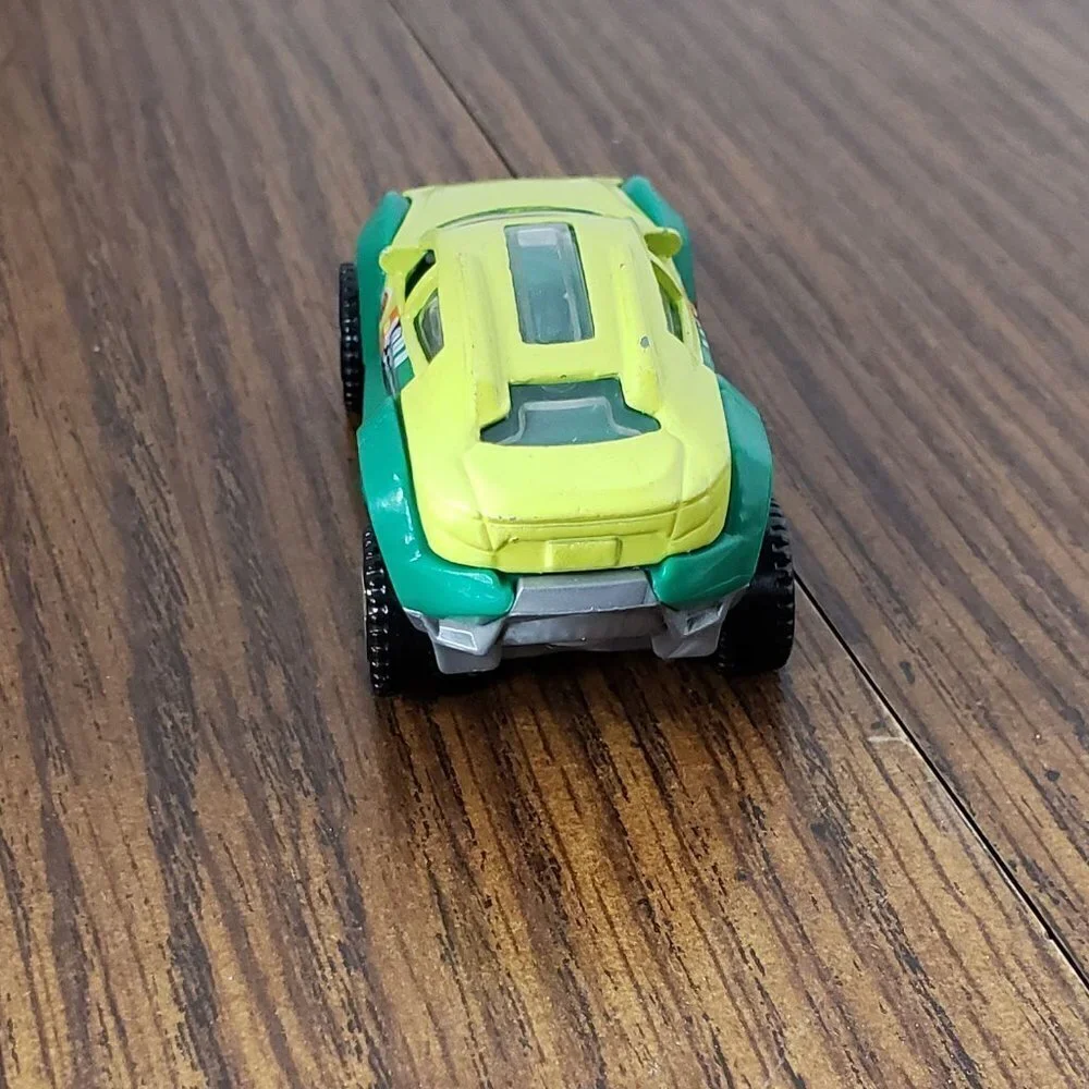 2013 Matchbox Turn Tamer Aqua MBX Team Off Road Suv Racer Diecast Rover Green